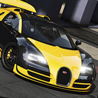 Driving Bugatti Game: GT Race
