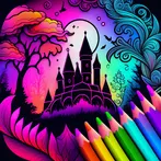 Magic Color by Number-Painting