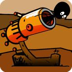 Stickman Dismounting: Cannon