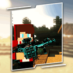 MCPE Actual Fire Gun Modpack