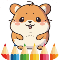 Hamsters coloring game