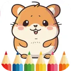 Hamsters coloring game
