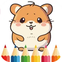 Hamsters coloring game