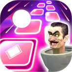 Skibidi Toilet Music Tiles Hop