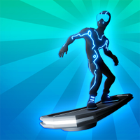 Cyber surf rider: surfing race