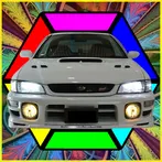 WRX GC8 Hitting Gate