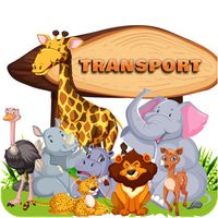 Animal Transport Truck 3D