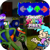 FNF Rainbow Friend Pibby Mod