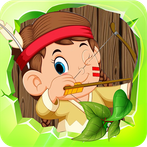 Native Brave Girl Escape