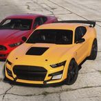 Mustang Muscle Car Driving