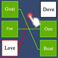 Rhyming words : matching game