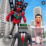 Toilet Games-3D Toilet Monster