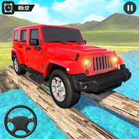 Prado Car Vs Log Bridge