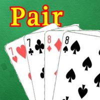 Playing Cards Game Two Pairs