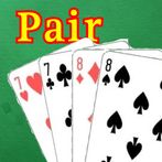 Playing Cards Game Two Pairs