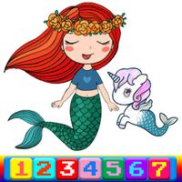 Mermaid Coloring Apps