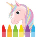 Pixeame Unicorn Coloring Book