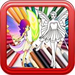 Myth & Fairy Coloring book