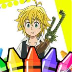 Meliodas Coloring Pages 2