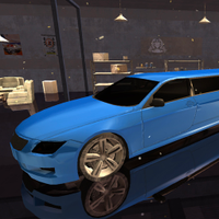 Limousine City Parking Game 3D