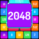 2048 Number Games: Merge Block