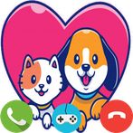 Fake Call Dog & Cat Game