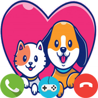 Fake Call Dog & Cat Game