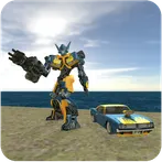 Muscule Car Robot
