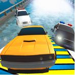 Turbo Water Slide Car Racing :