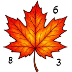 Golden Autumn: Color by Number