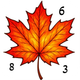 Golden Autumn: Color by Number