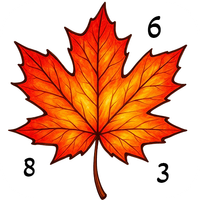 Golden Autumn: Color by Number