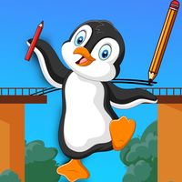 Draw Bridge: Save Penguin Game
