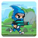 Boy Shark Shooter and Run