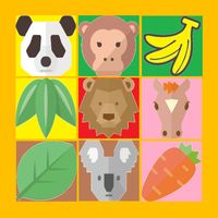 Hungry Animals Match 3 Game