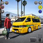 US Taxi Game 2023- Taxi Driver
