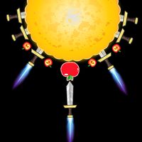 Funny Knives Throwing Shots