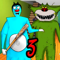 Oggy Granny Scary Horror Mod