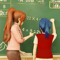 Anime School Teacher 3d