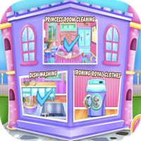 Princess Cleaning the House ga