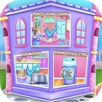 Princess Cleaning the House ga