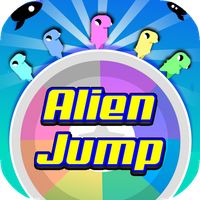 Alien Jump - Collect Moon star