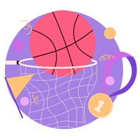 Hoop ball for coupons