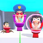 Toilet Monster Zombie Fight