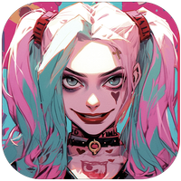 Fun Color:Harly Coloring Queen