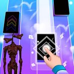 Siren Head Piano Tiles Game