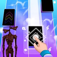 Siren Head Piano Tiles Game