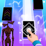 Siren Head Piano Tiles Game