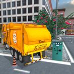 US Garbage Truck Drive Sim