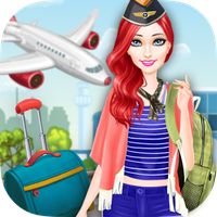 لعبة تلبيس مضيفة الطيران - الع